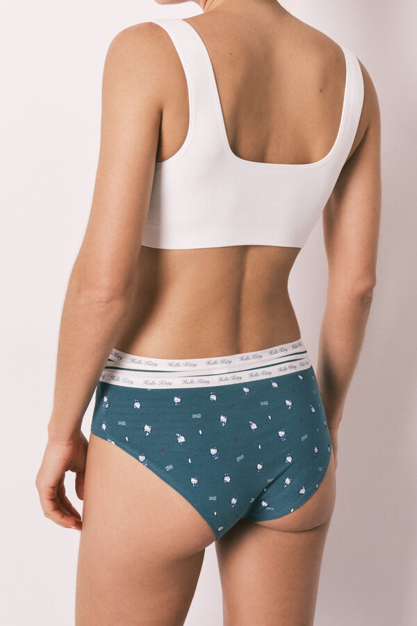 Women'secret Pakovanje od 7 pamučne culotte gaćice sa Hello Kitty printom Print