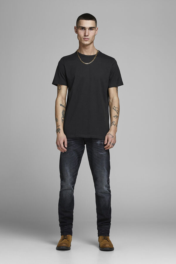 Jack & Jones Pack 2 camisetas regular fit negro