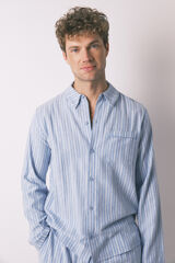 Women'secret Muška pidžamana pruge od 100% pamuka Print