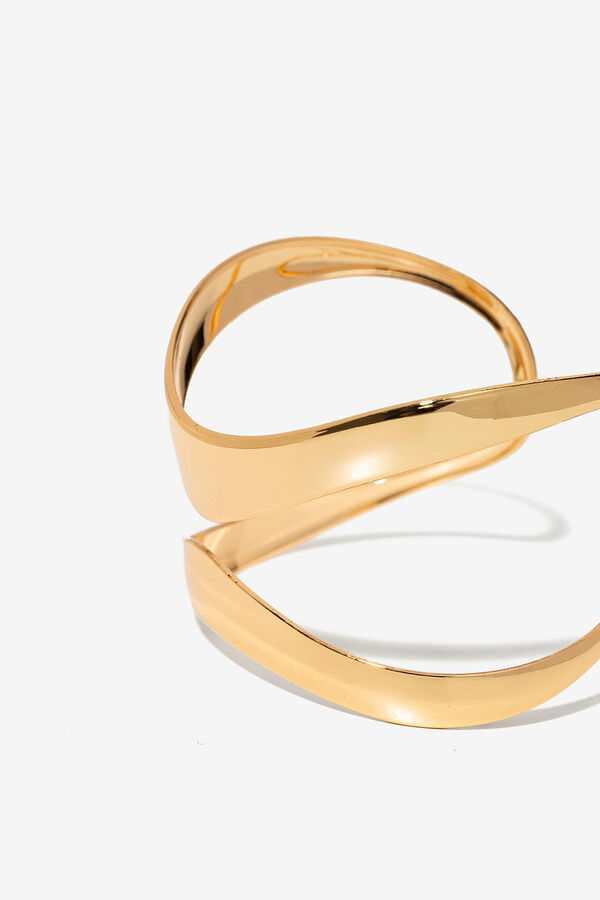 Vilanova Pulsera R&iacute;gida con Apertura amarillo