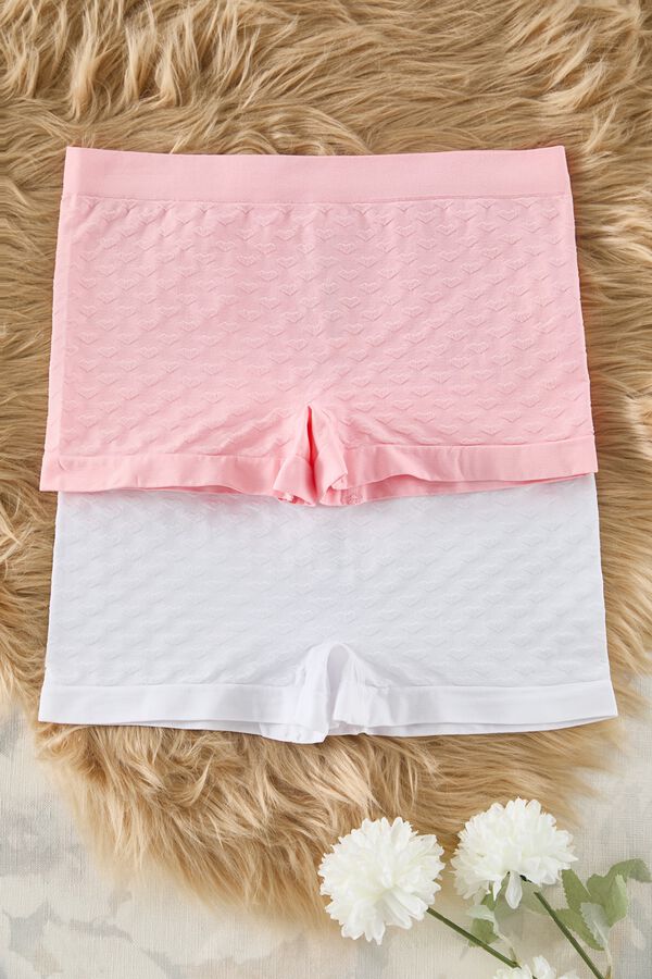 Trendyol Pack de 2 bragas culotte estampado