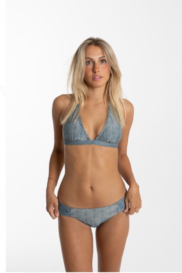 Cotton Sail Braga bikini bandas laterales l&uacute;rex azul
