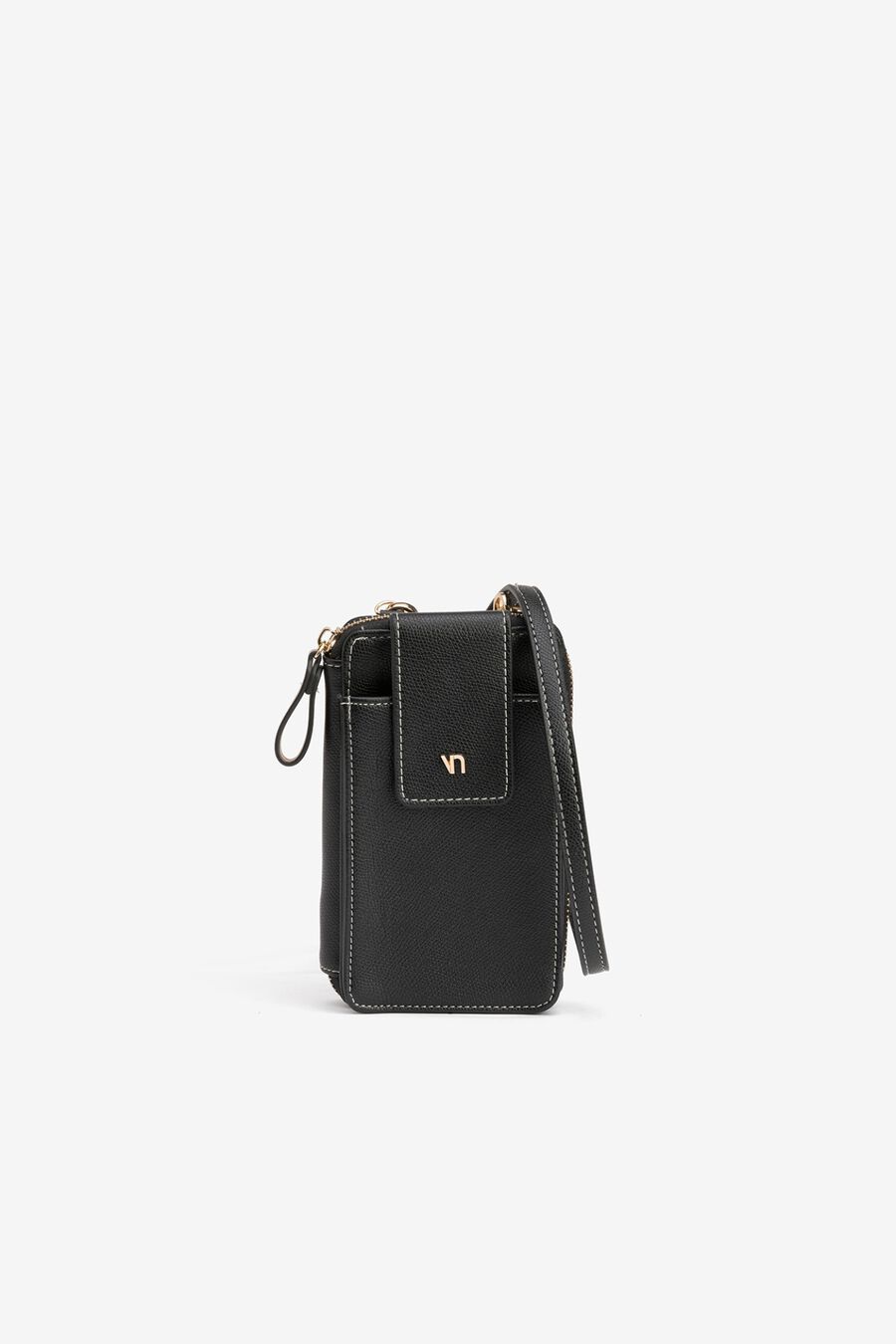 Porta monedas negro elegante
