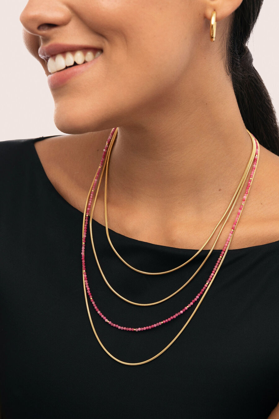 Collar Cleopatra Rose Acer B.Oro