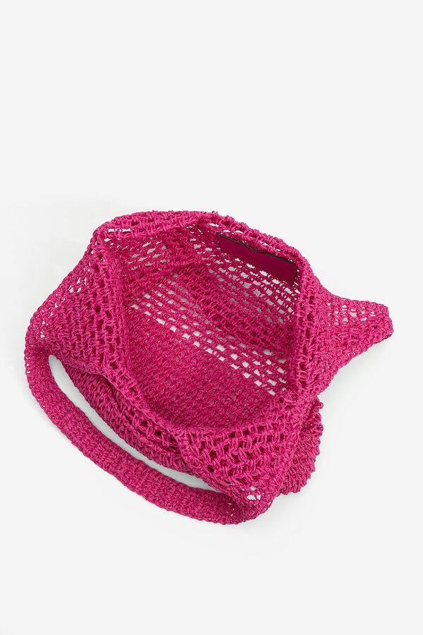 Vilanova Mala de Ombro Feita &agrave; M&atilde;o rosa