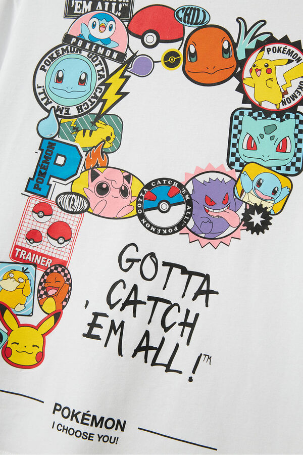 Name it Pok&eacute;mon T-shirt  Wei&szlig;