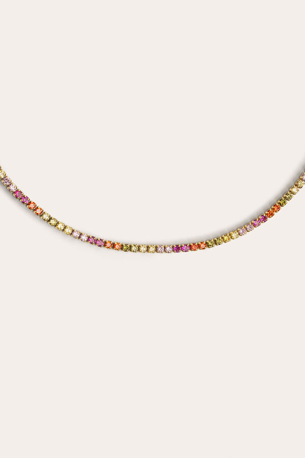 Singularu Collar Riviere Colors Oro amarillo