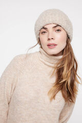 Pieces Gorro de malha  bege