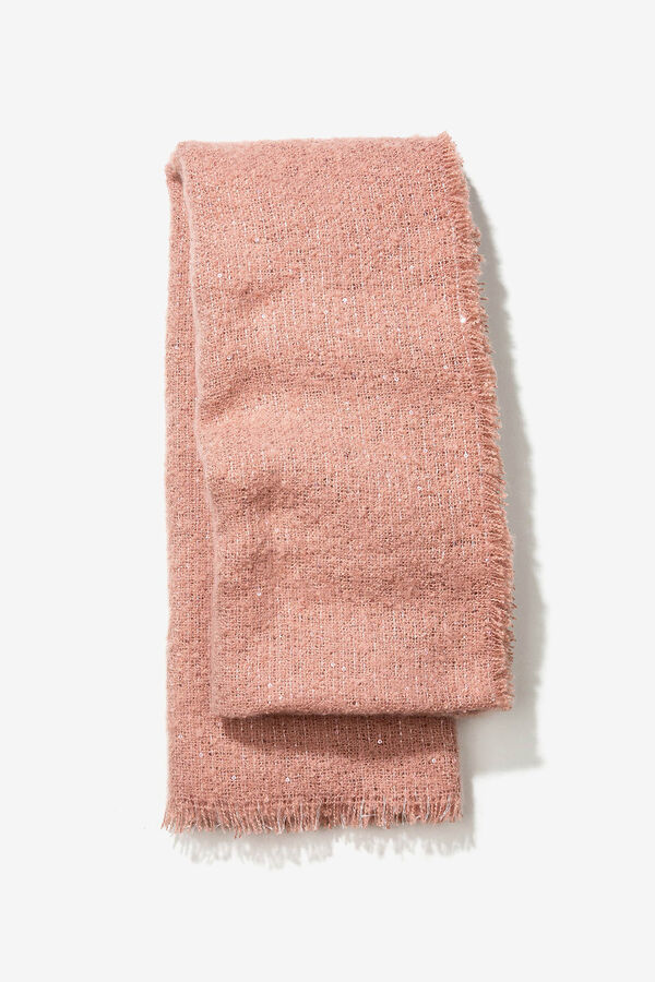 Vilanova Sequin Blanket Scarf pink