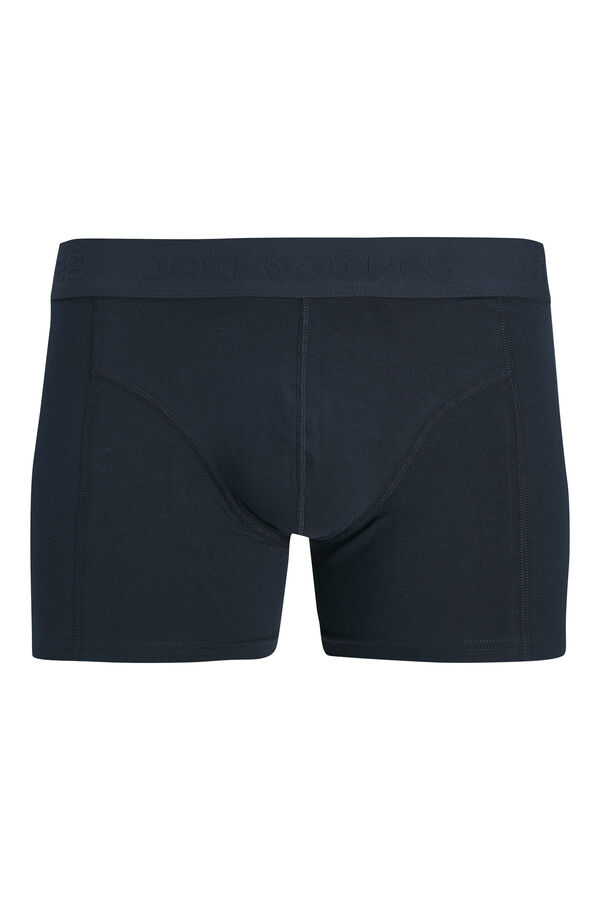Jack & Jones Pack 3 boxers algod&oacute;n org&aacute;nico azul
