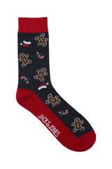 Jack & Jones Calcetines estampados navide&ntilde;os azul