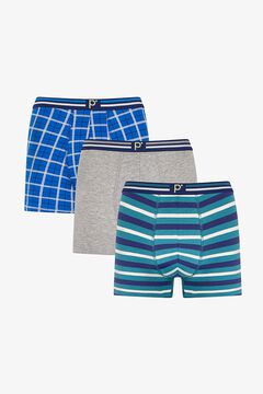 Penti Pack 3 boxers rayas y cuadros