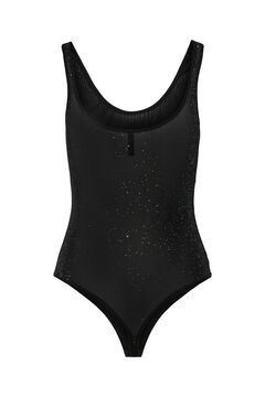 Pieces Body sin mangas con brillo