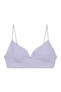 HI&BYE Lila čipkasti top grudnjak bez &scaron;ava