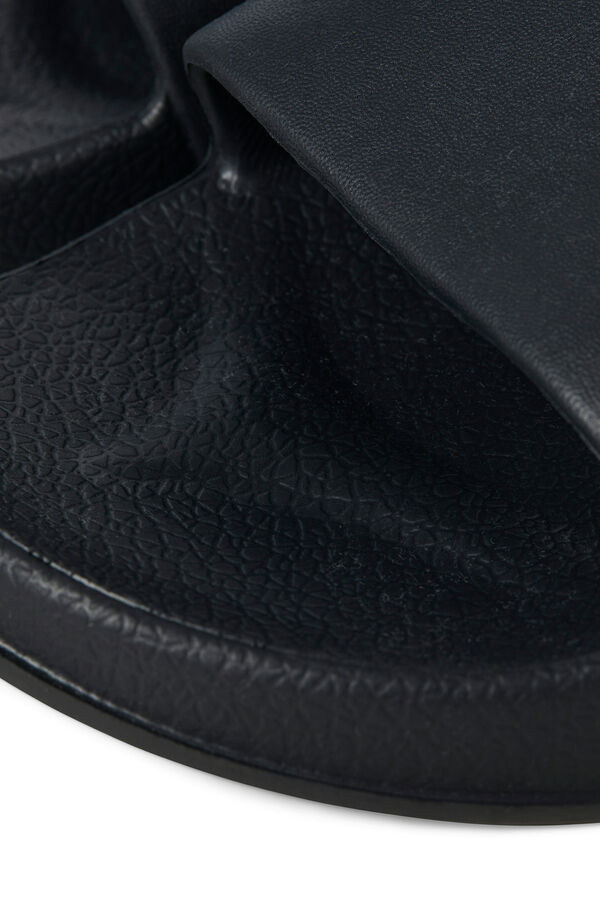 Jack & Jones Chanclas pala de hombre negro