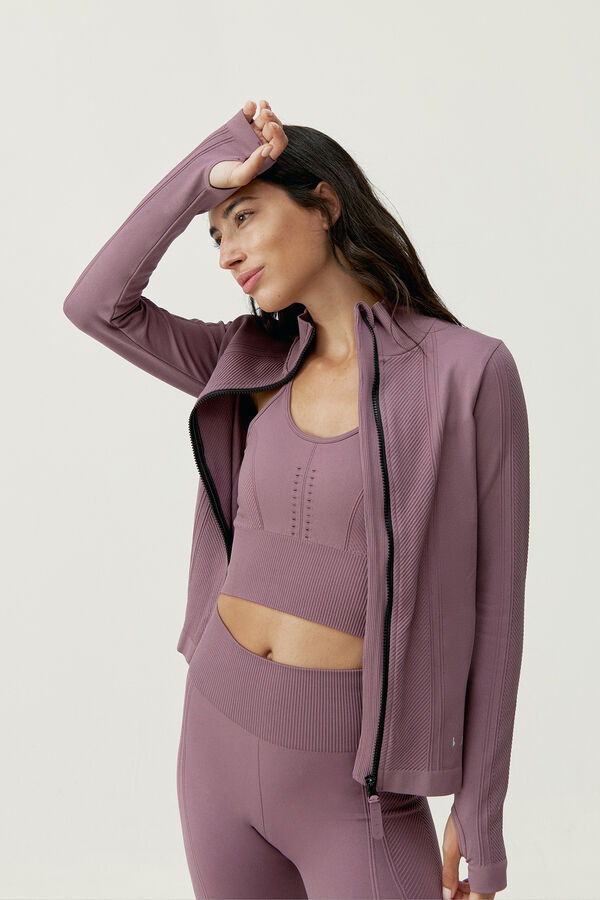 Born Living Yoga Jacket India Amatista pink