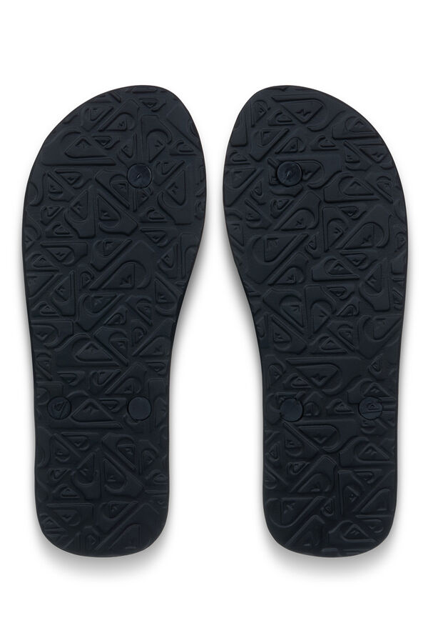 Quiksilver Chanclas antideslizantes l&iacute;nea marr&oacute;n