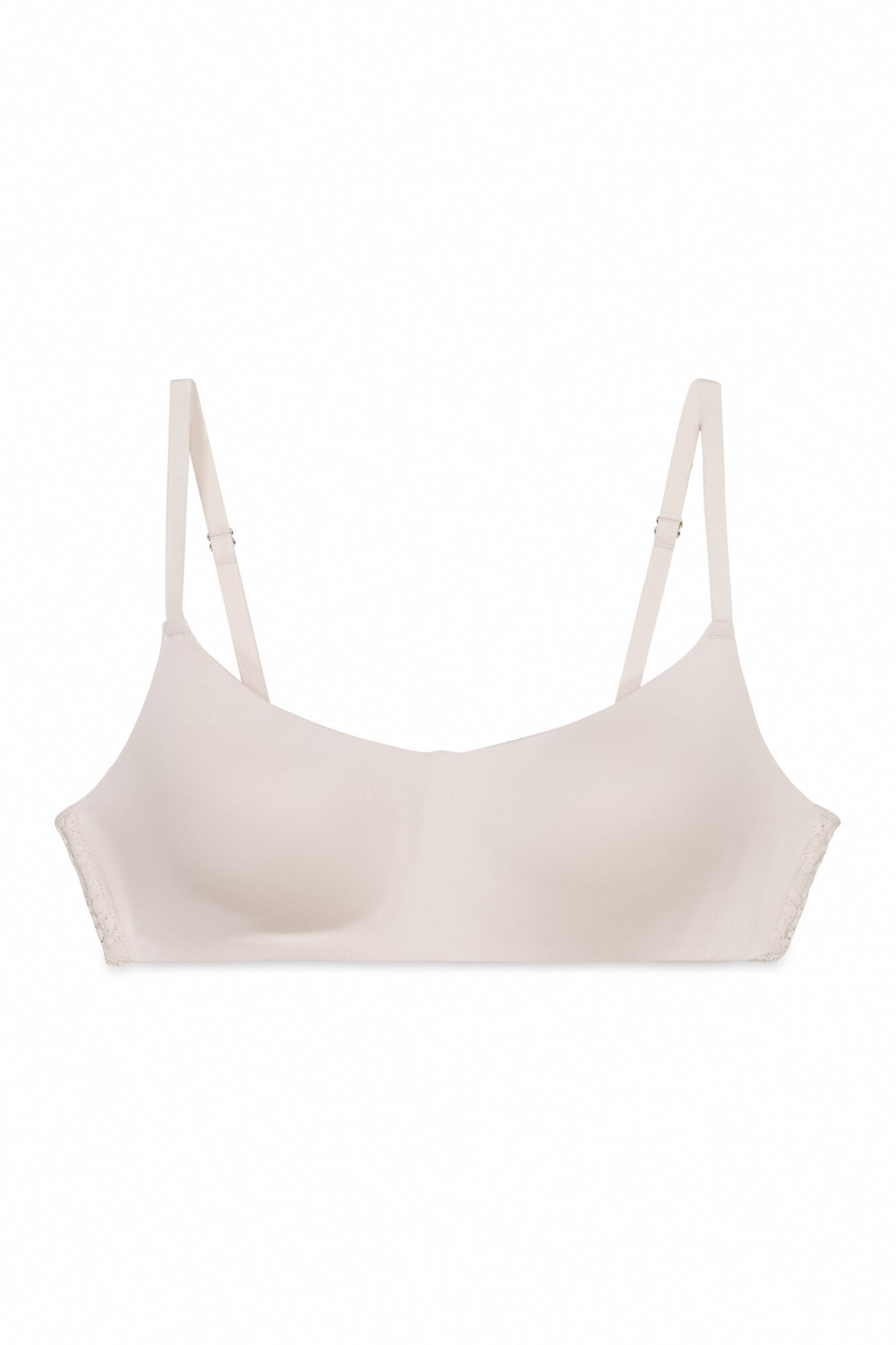 Women'secret Roze modalni čipkasti top grudnjak sa punjenjem