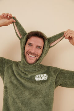 Womensecret Pijama para homem Star Wars, com capuz com orelhas bege