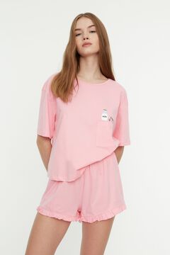 Trendyol Pijama regular em algod&atilde;o