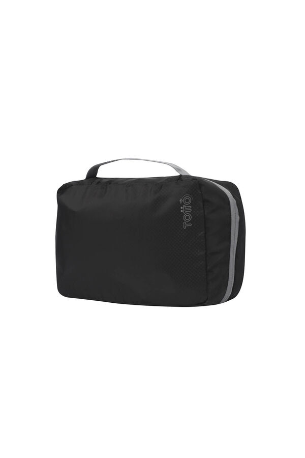 Totto Organizador de Ba&ntilde;o Viajero negro