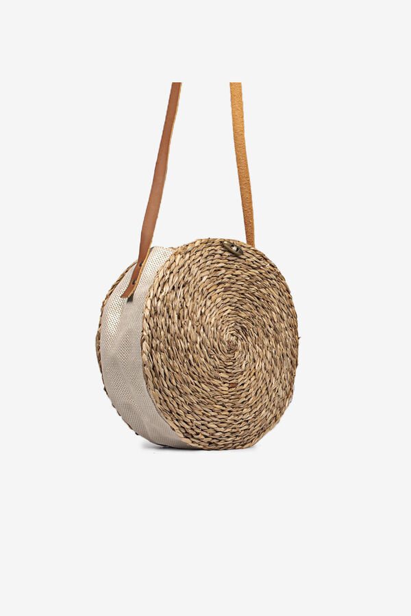 Popa Bolso Millie serraje platino  yellow