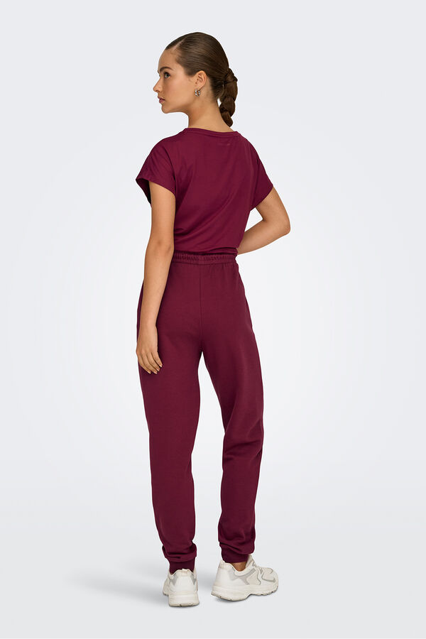 Only Play Pantal&oacute;n largo de chandal morado/lila