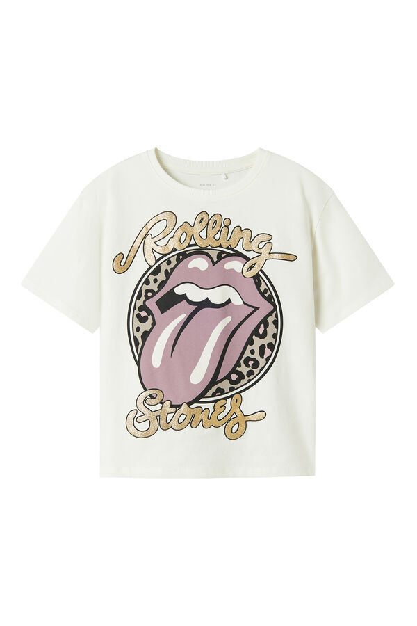 Name it Camiseta de Rolling Stone de ni&ntilde;a blanco