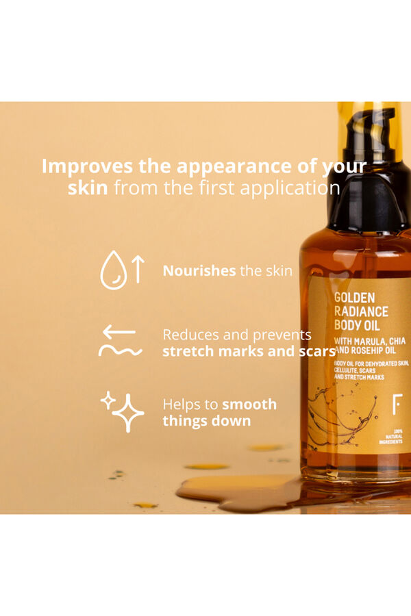 Freshly Cosmetics Golden Radiance Body Oil white