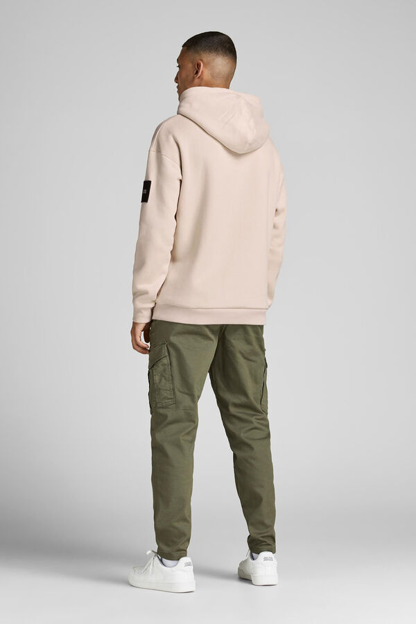 Jack & Jones Sweatshirt capuz bege