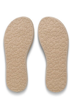 Roxy Chanclas de rafia tira tropical