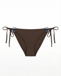 Women'secret Braon klasični donji deo bikinija sa učkurima