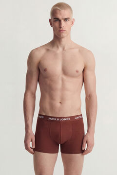 Jack & Jones Pack 5 boxers em algod&atilde;o