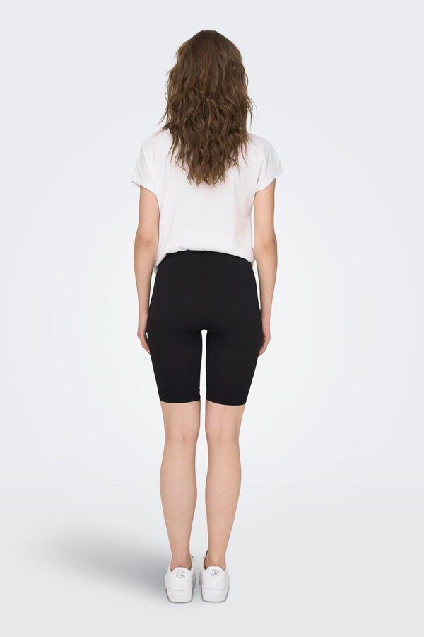 Only Play Legging ciclista seamless negro canal&eacute; negro