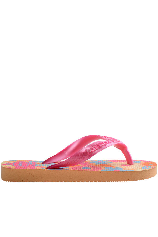 Havaianas Flip-Flops Hav. Kinder Orange Blumen Rot