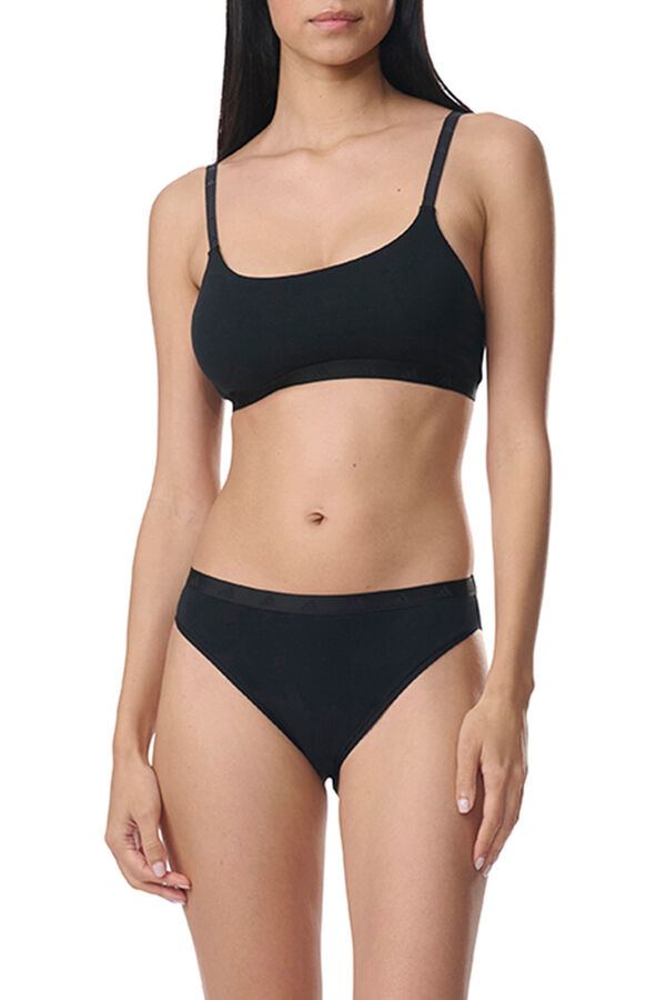 Adidas Braga active essential cotton  negro