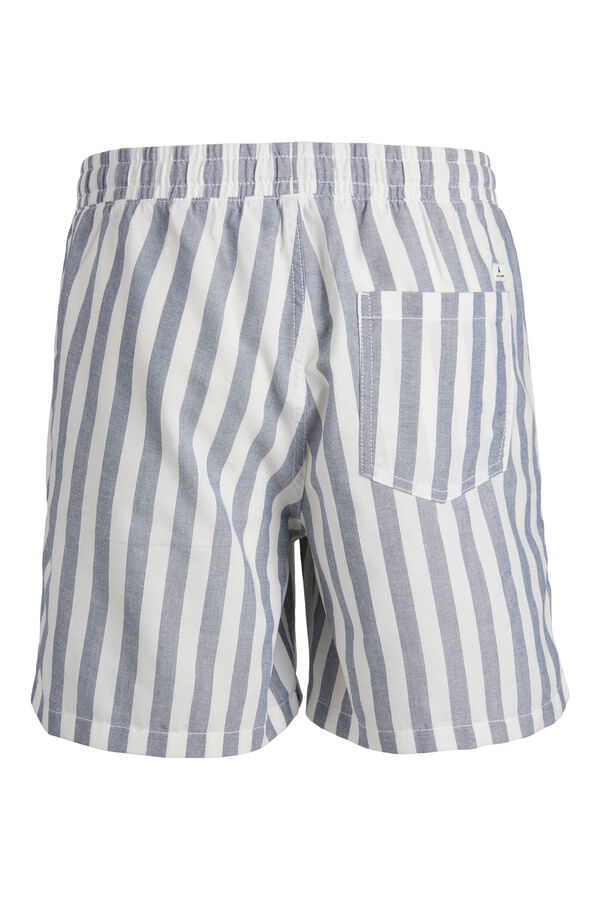 Jack & Jones Relaxed fit striped shorts blue