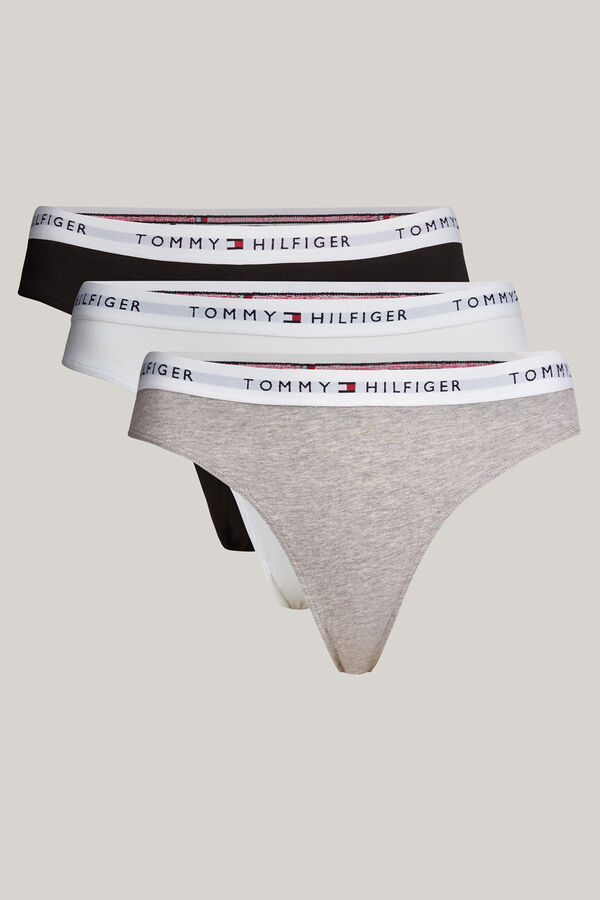 Tommy Jeans Pacote de 3 cuecas coloridas estampado