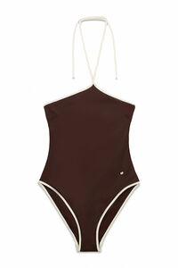 Women'secret Braon halter kupaći kostim za oblikovanje