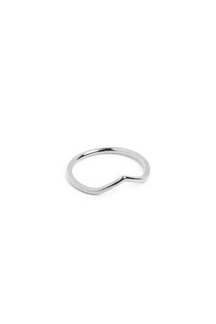 Singularu Silver peak midi ring sz&uuml;rke