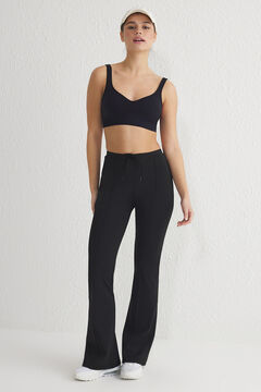 Trendyol Cal&ccedil;a de fato de treino preto