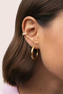 Singularu Pendiente Suelto Ear Cuff Scarlett Ba&ntilde;o Oro