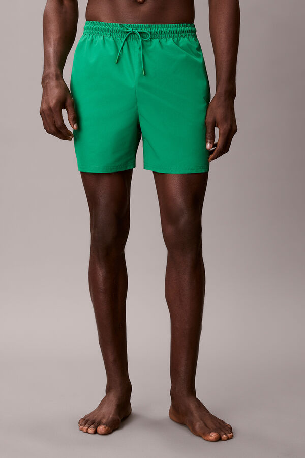 Calvin Klein Ba&ntilde;ador largo medio cord&oacute;n verde