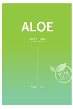 Barulab Mascarilla de tejido calmante con aloe vera