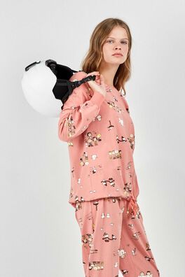 Pijama largo estampado Snoopy