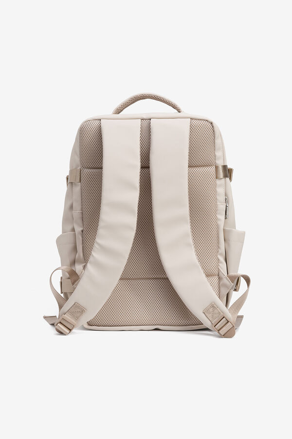 Vilanova Mochila Weekend Acolchada beige
