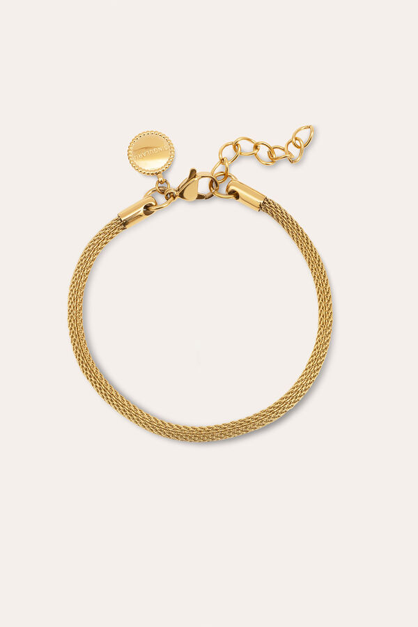 Singularu Mara Gold Plated Steel Bracelet printed