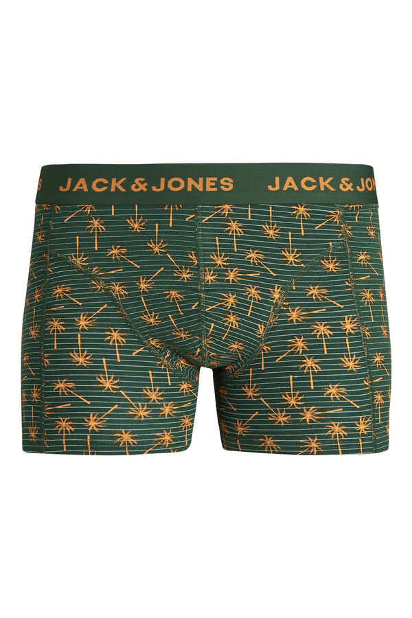Jack & Jones Pack 3 boxers algod&oacute;n verde