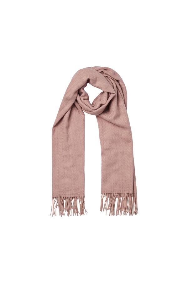 Womensecret Plain colour block scarf rózsaszín
