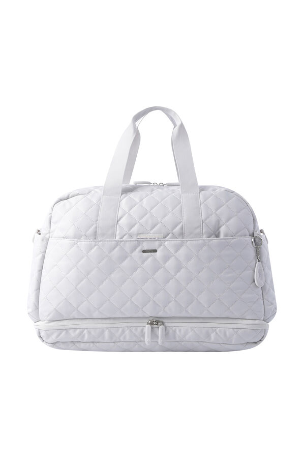 Totto Bolso "maternity"  Babybao 2.0 - Blanco negro